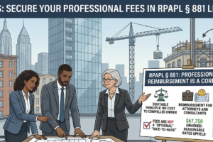 RPAPL § 881 Licenses, and Why Fee Reimbursement Is a Core Deal Term